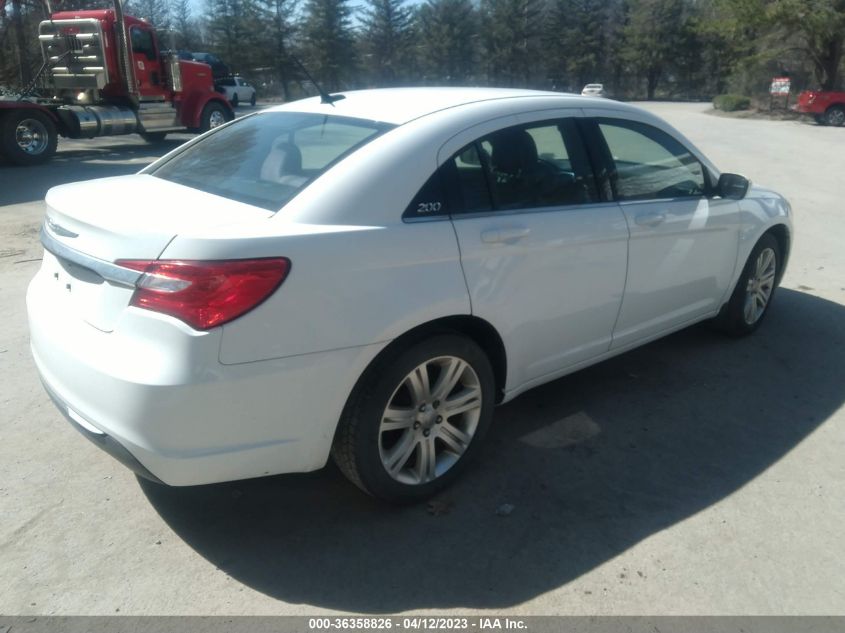 2013 CHRYSLER 200 TOURING - 1C3CCBBBXDN595824