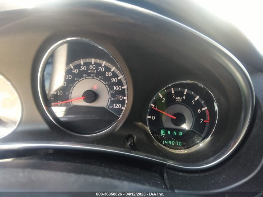 2013 CHRYSLER 200 TOURING - 1C3CCBBBXDN595824