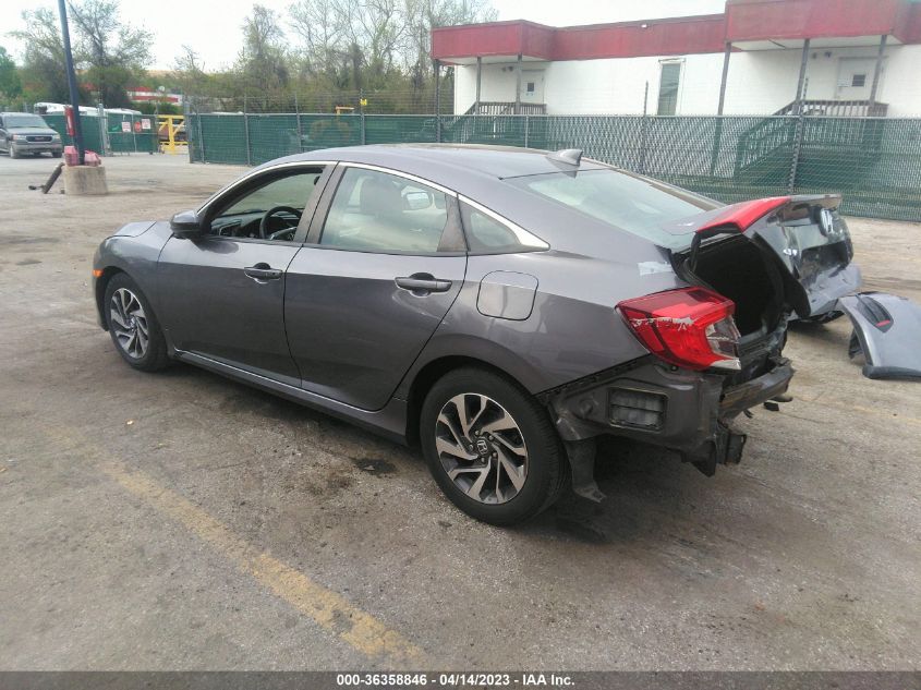 2017 HONDA CIVIC SEDAN EX - 19XFC2F70HE206505