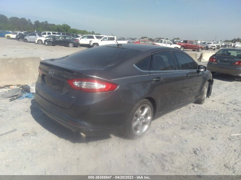 2015 FORD FUSION SE - 3FA6P0H75FR286692