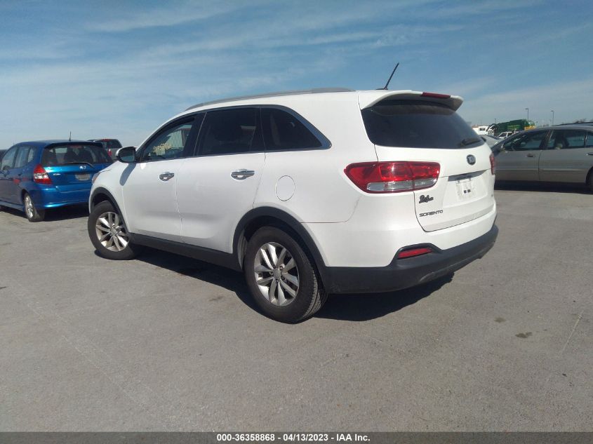 2016 KIA SORENTO LX - 5XYPG4A51GG178077