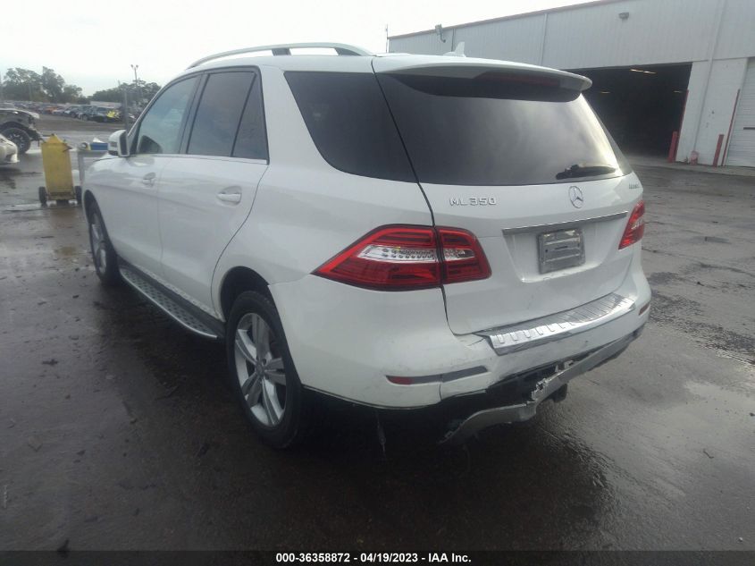2015 MERCEDES-BENZ M-CLASS ML 350 - 4JGDA5HB1FA448361
