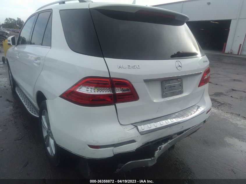 2015 MERCEDES-BENZ M-CLASS ML 350 - 4JGDA5HB1FA448361