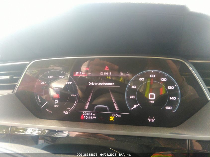 2021 AUDI E-TRON PREMIUM - WA1AAAGE6MB031850