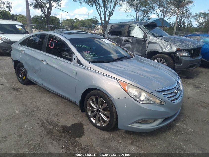 VIN 5NPEC4AC6DH652207 2013 HYUNDAI SONATA no.1