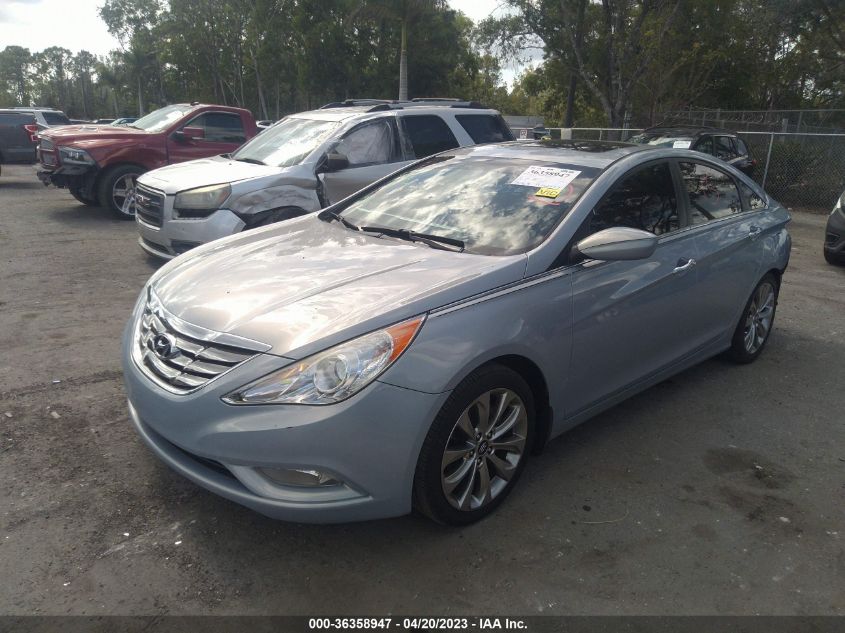 VIN 5NPEC4AC6DH652207 2013 HYUNDAI SONATA no.2