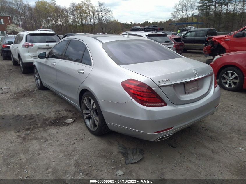 2016 MERCEDES-BENZ S-CLASS S 550 - WDDUG8FB6GA230060