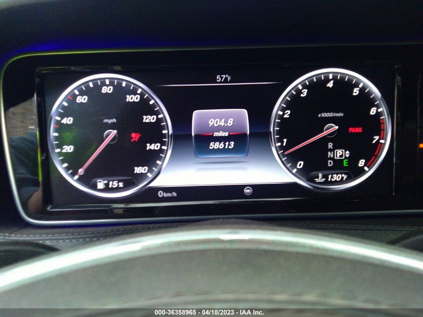 2016 MERCEDES-BENZ S-CLASS S 550 - WDDUG8FB6GA230060