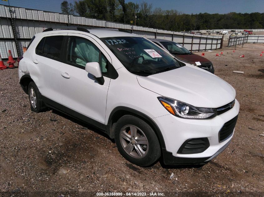 2022 CHEVROLET TRAX LT - KL7CJLSM0NB508683