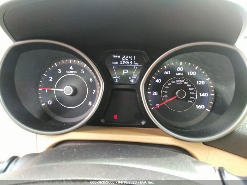 2013 HYUNDAI ELANTRA GLS - 5NPDH4AE1DH352234