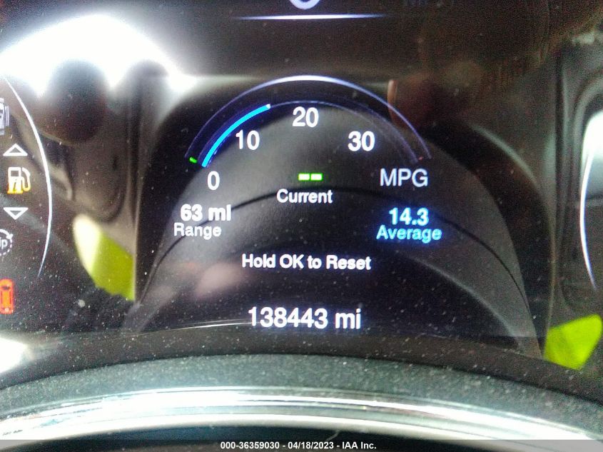 2015 JEEP GRAND CHEROKEE OVERLAND - 1C4RJFCT6FC727423