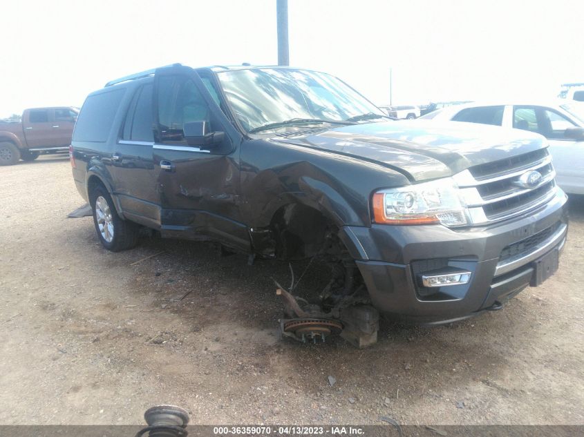 2016 FORD EXPEDITION EL LIMITED - 1FMJK2AT6GEF21834