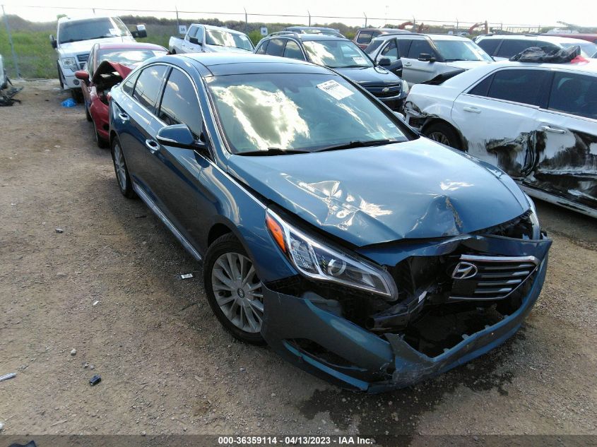 2015 HYUNDAI SONATA 2.4L LIMITED - 5NPE34AF8FH179617