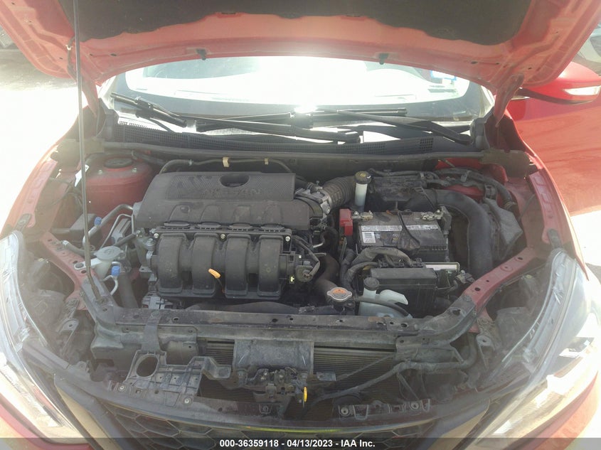 VIN 3N1AB7APXKY396498 2019 NISSAN SENTRA SR