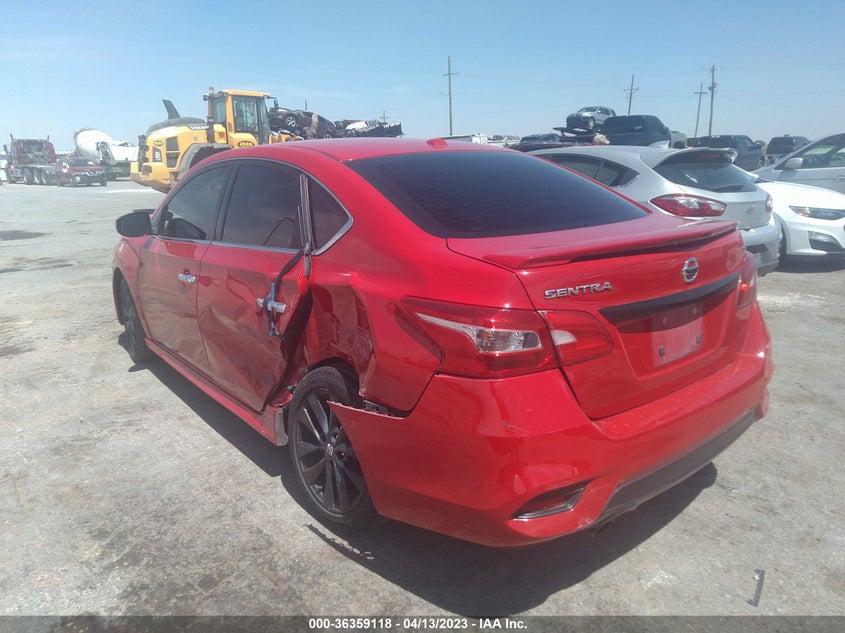 VIN 3N1AB7APXKY396498 2019 NISSAN SENTRA SR