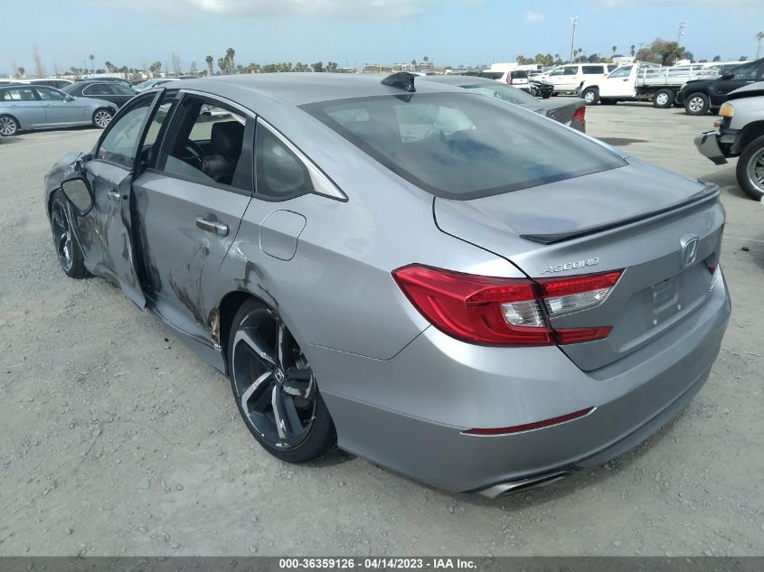 2021 HONDA ACCORD SEDAN SPORT - 1HGCV1F32MA092364