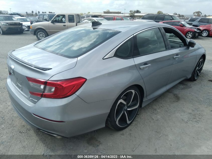 2021 HONDA ACCORD SEDAN SPORT - 1HGCV1F32MA092364