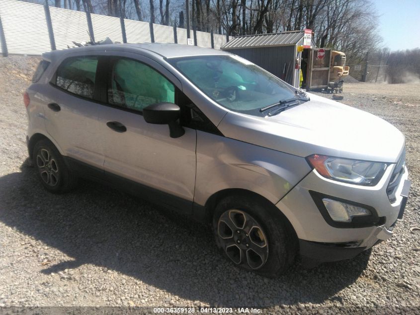 2019 FORD ECOSPORT S - MAJ3S2FE6KC308450