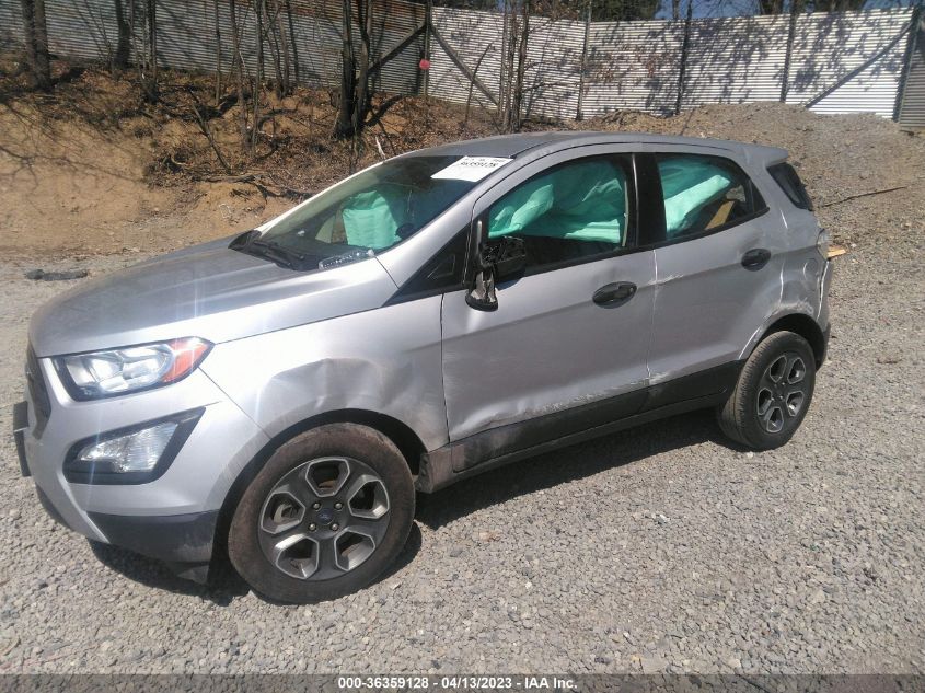 2019 FORD ECOSPORT S - MAJ3S2FE6KC308450