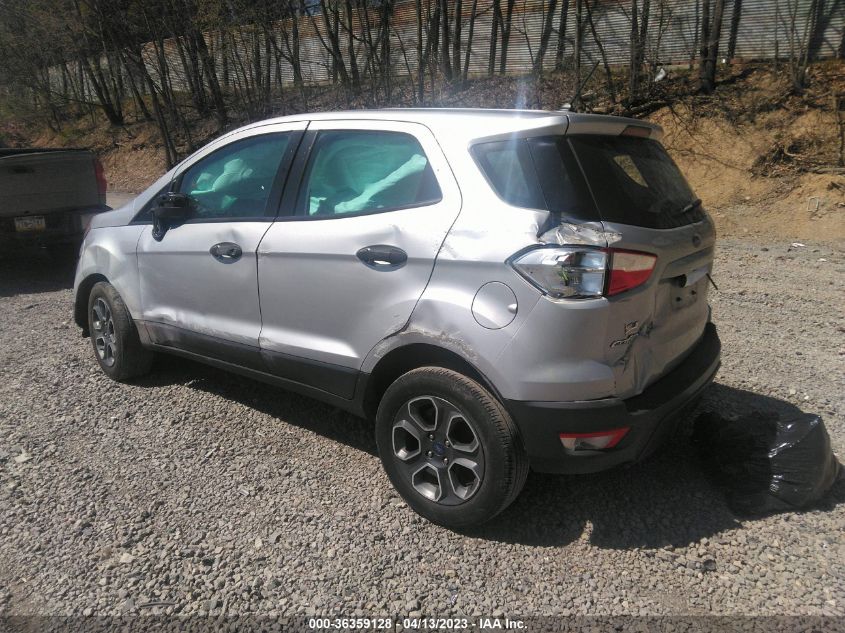 2019 FORD ECOSPORT S - MAJ3S2FE6KC308450