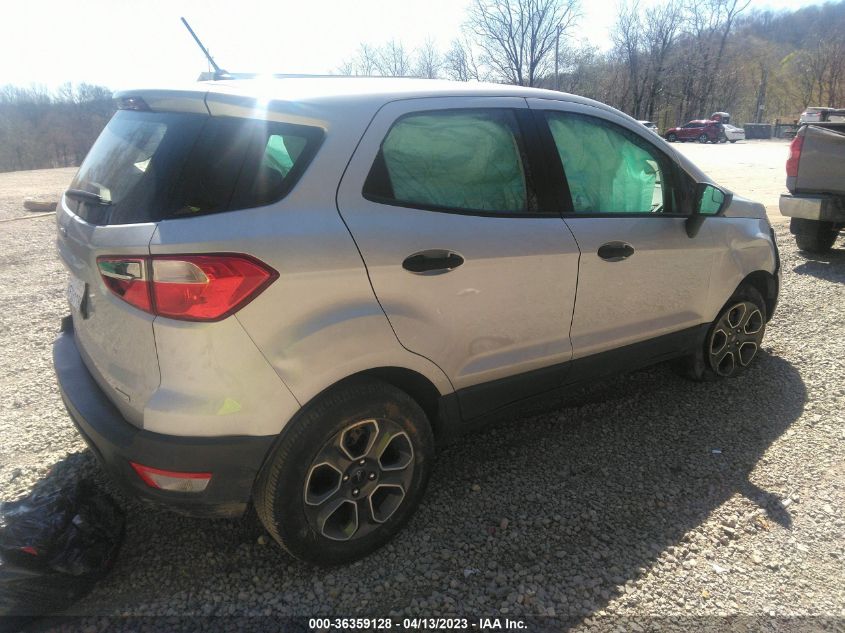 2019 FORD ECOSPORT S - MAJ3S2FE6KC308450