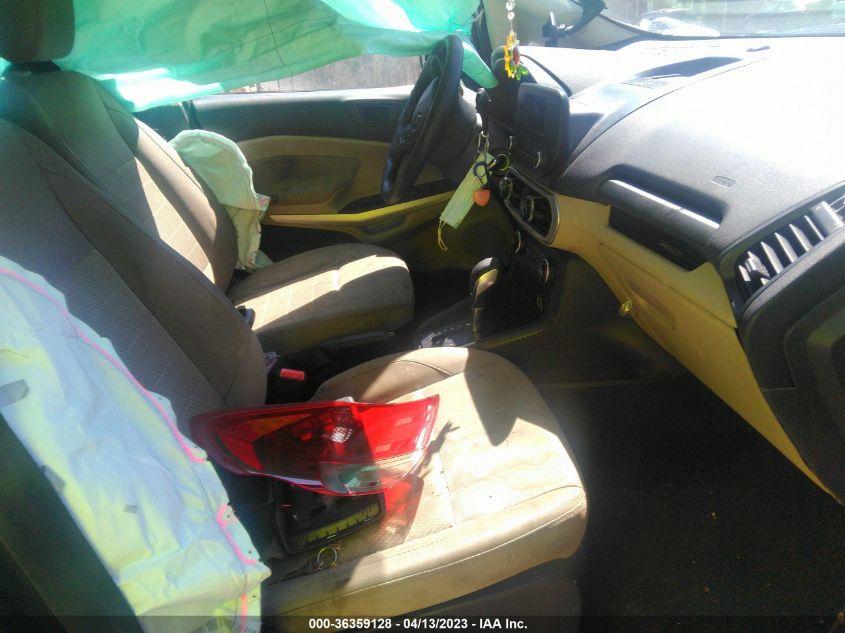 2019 FORD ECOSPORT S - MAJ3S2FE6KC308450
