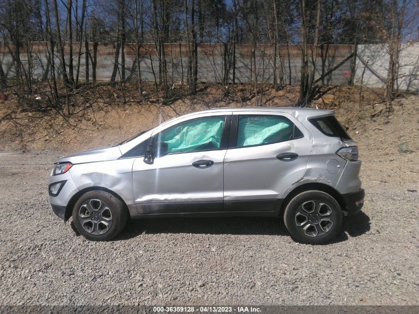 2019 FORD ECOSPORT S - MAJ3S2FE6KC308450