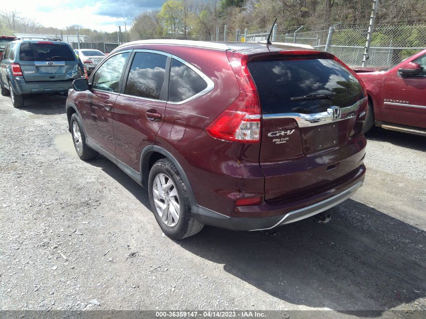 2015 HONDA CR-V EX-L - 2HKRM4H72FH669760