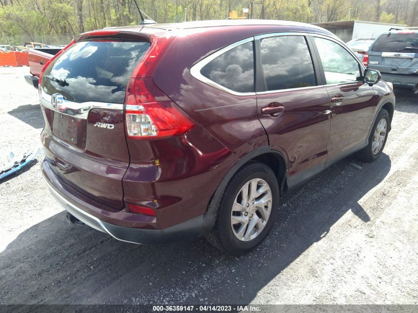 2015 HONDA CR-V EX-L - 2HKRM4H72FH669760