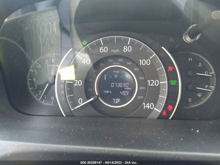2015 HONDA CR-V EX-L - 2HKRM4H72FH669760