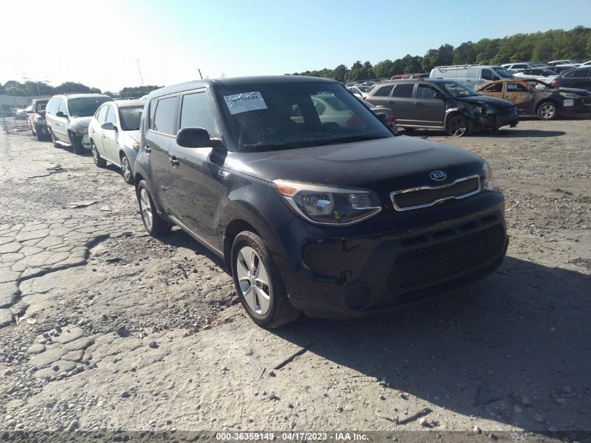 2015 KIA SOUL BASE - KNDJN2A27F7167005