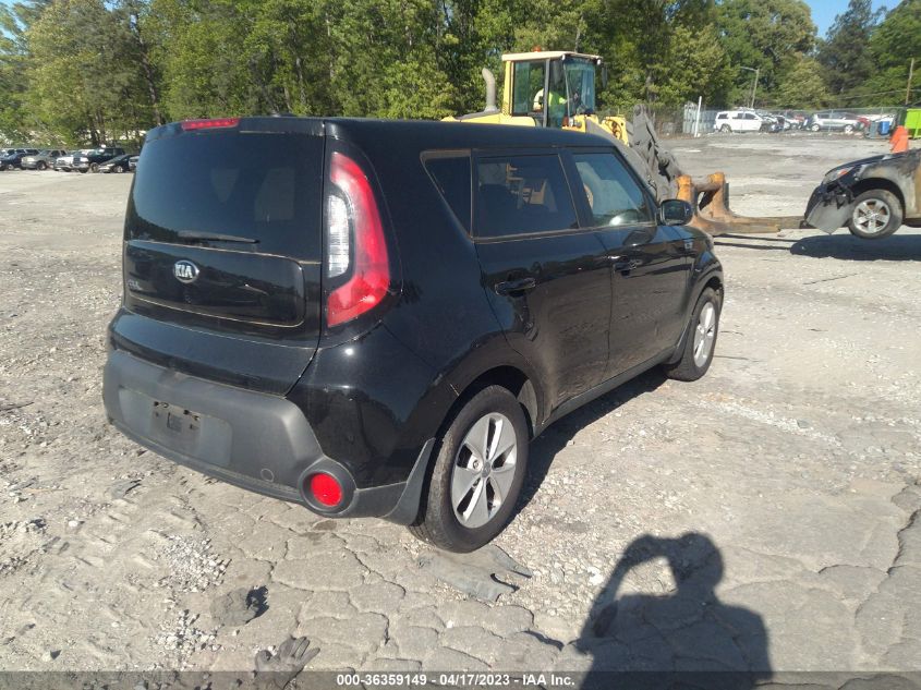 2015 KIA SOUL BASE - KNDJN2A27F7167005