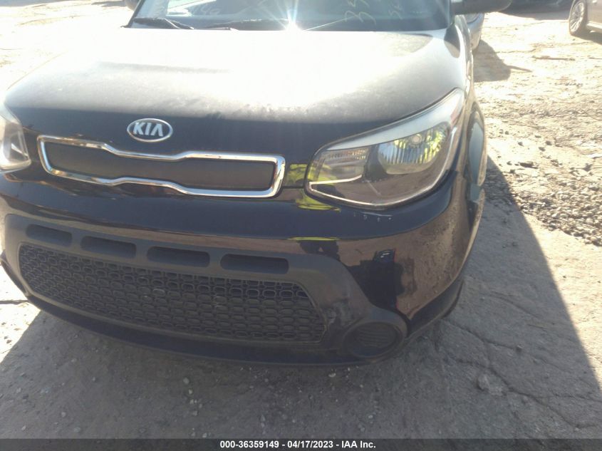 2015 KIA SOUL BASE - KNDJN2A27F7167005