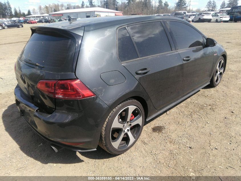2017 VOLKSWAGEN GOLF GTI S/SE/AUTOBAHN/SPORT - 3VW447AUXHM068912