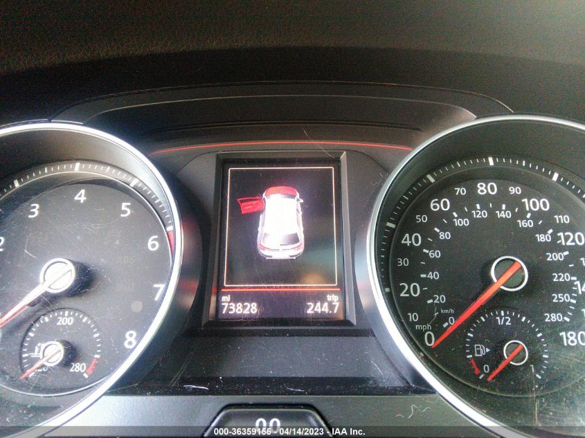 2017 VOLKSWAGEN GOLF GTI S/SE/AUTOBAHN/SPORT - 3VW447AUXHM068912