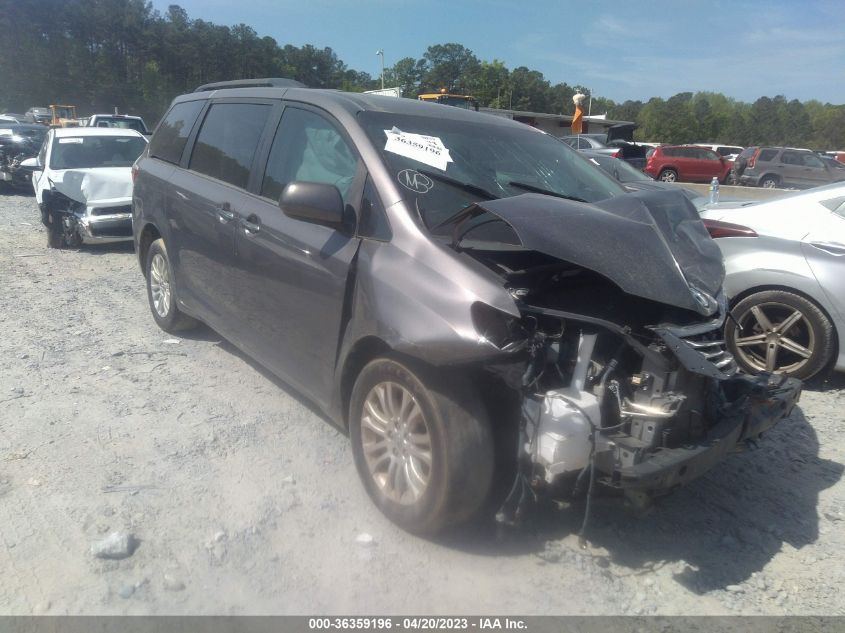 2015 TOYOTA SIENNA XLE/XLE AAS/LTD - 5TDYK3DC3FS629390