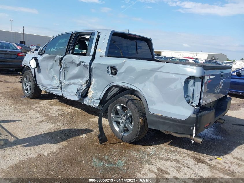2023 HONDA RIDGELINE RTL - 5FPYK3F50PB010645