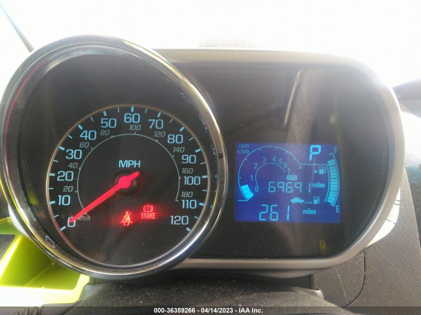 2013 CHEVROLET SPARK LT - KL8CD6S95DC527996