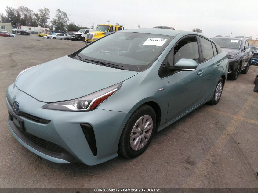 2022 TOYOTA PRIUS L - JTDKAMFU6N3162339