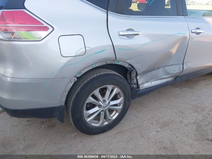 2015 NISSAN ROGUE SV - KNMAT2MT4FP559630