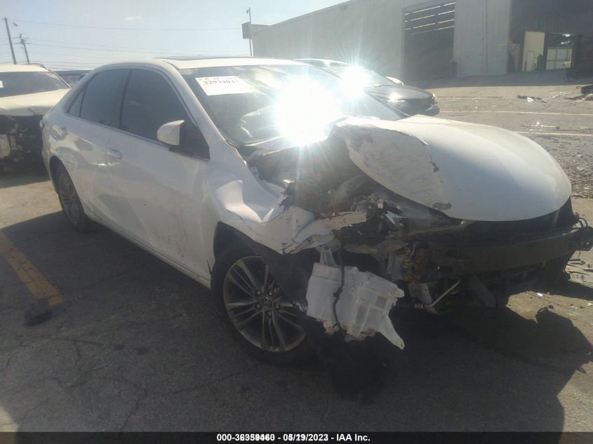 2016 TOYOTA CAMRY SE - 4T1BF1FK6GU562408