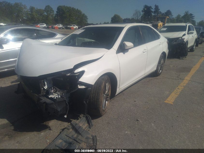 2016 TOYOTA CAMRY SE - 4T1BF1FK6GU562408