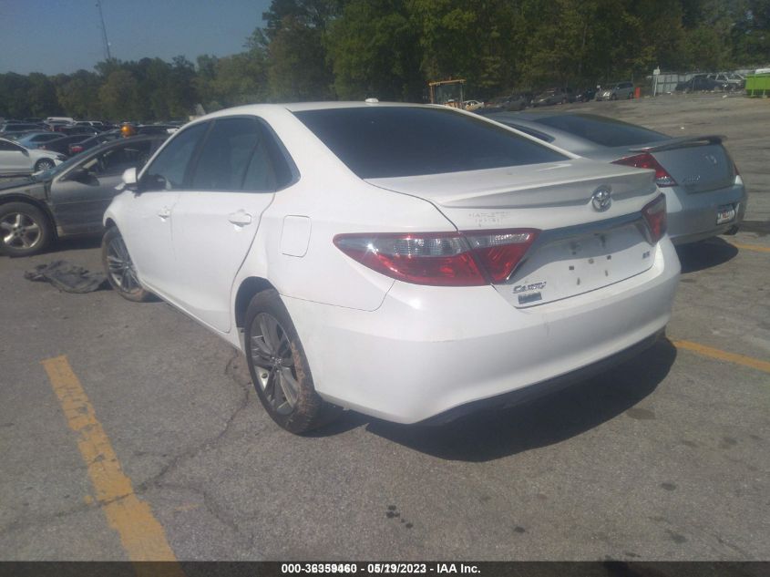 2016 TOYOTA CAMRY SE - 4T1BF1FK6GU562408