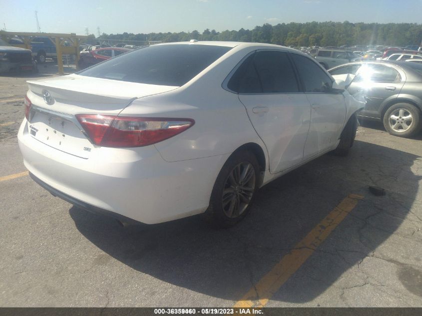 2016 TOYOTA CAMRY SE - 4T1BF1FK6GU562408
