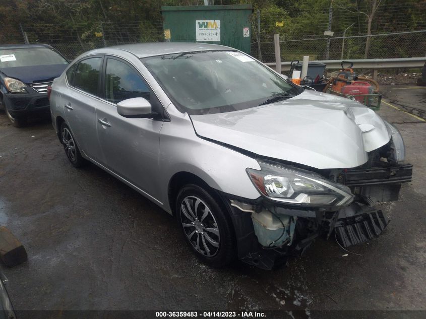 2016 NISSAN SENTRA S - 3N1AB7AP6GY228753