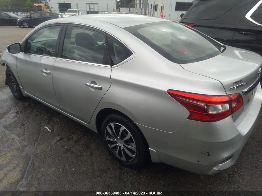 2016 NISSAN SENTRA S - 3N1AB7AP6GY228753