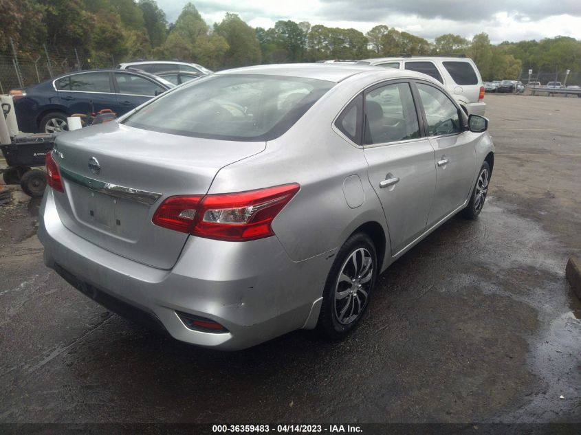 2016 NISSAN SENTRA S - 3N1AB7AP6GY228753