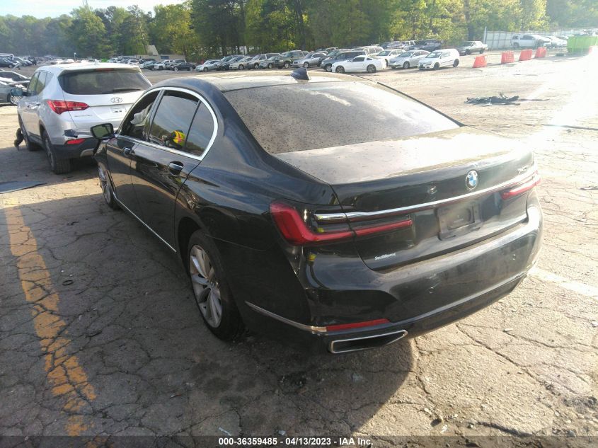 2020 BMW 7 SERIES 740I - WBA7T2C02LGL17848