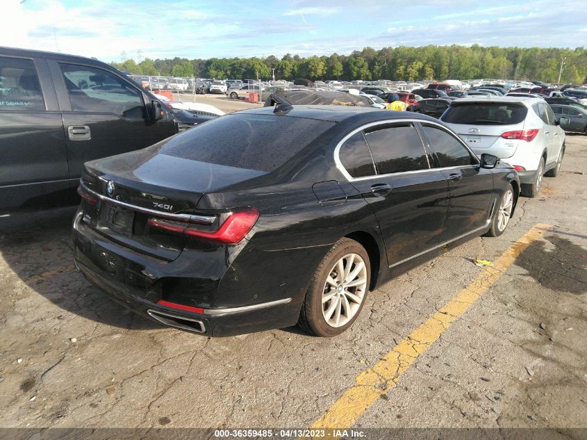 2020 BMW 7 SERIES 740I - WBA7T2C02LGL17848