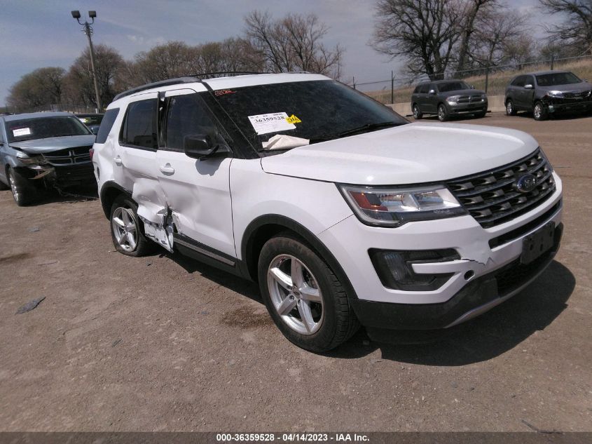 2016 FORD EXPLORER XLT - 1FM5K8D81GGA85605